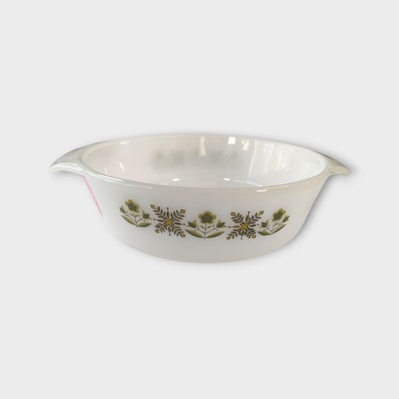 Vintage Anchor Hocking Fire-King 435 1-Qt Glass Casserole Dish - Picture 1 of 4
